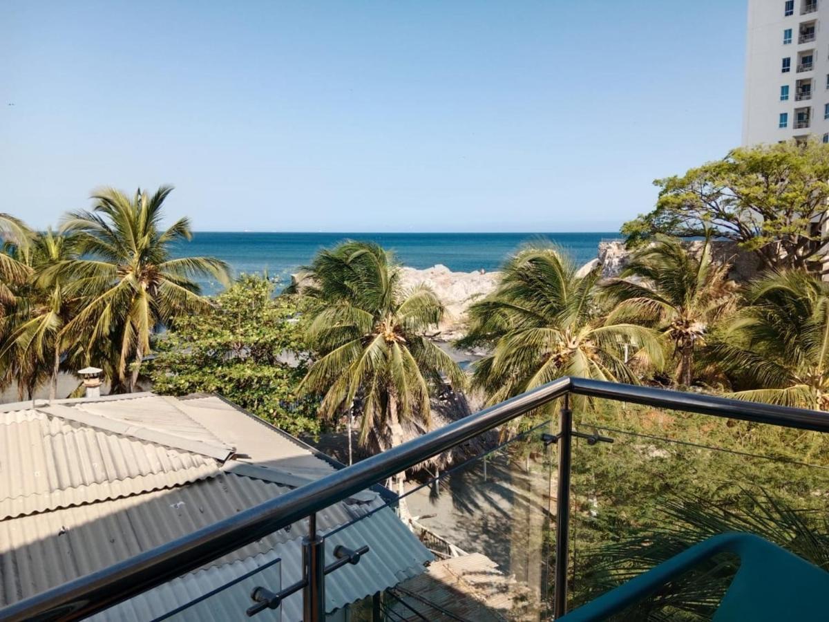 The Cantamar Beach Hostel Santa Marta  Exteriör bild