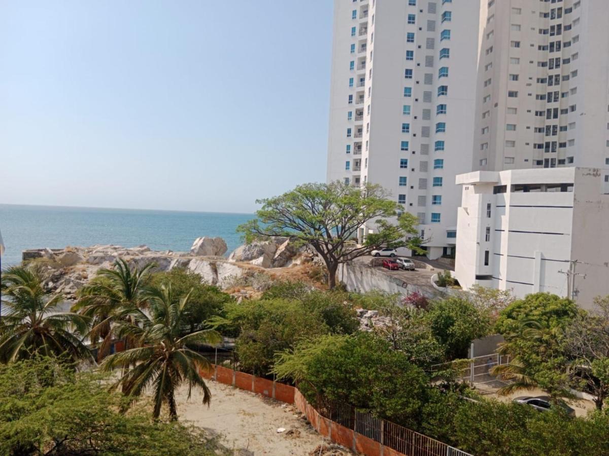 The Cantamar Beach Hostel Santa Marta  Exteriör bild