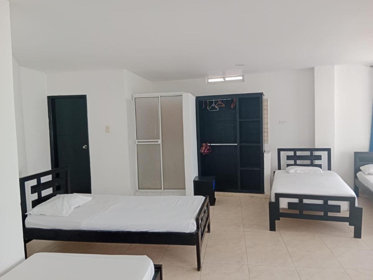 The Cantamar Beach Hostel Santa Marta  Exteriör bild