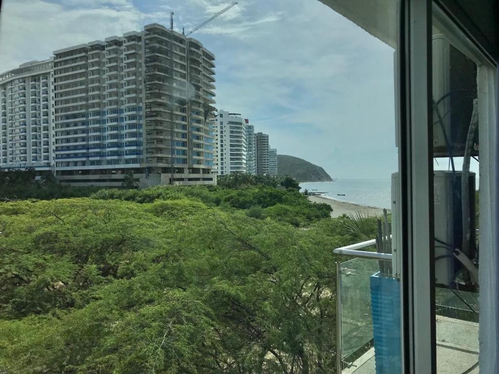 The Cantamar Beach Hostel Santa Marta  Exteriör bild