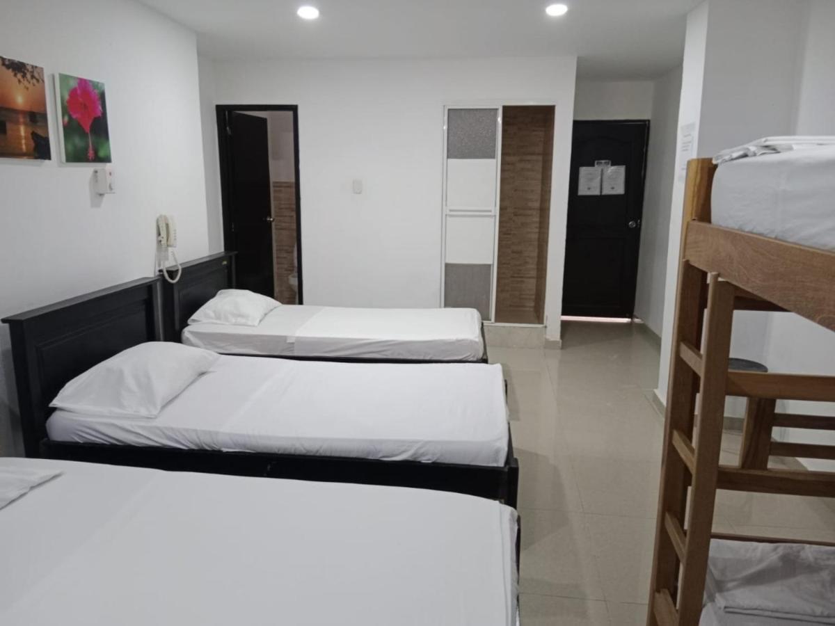The Cantamar Beach Hostel Santa Marta  Exteriör bild