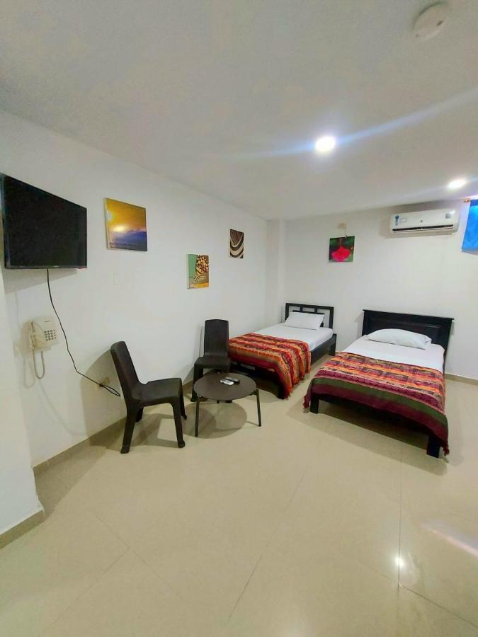 The Cantamar Beach Hostel Santa Marta  Exteriör bild