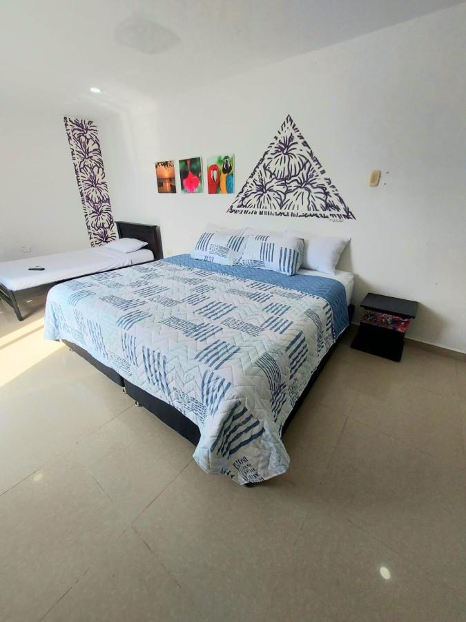 The Cantamar Beach Hostel Santa Marta  Exteriör bild