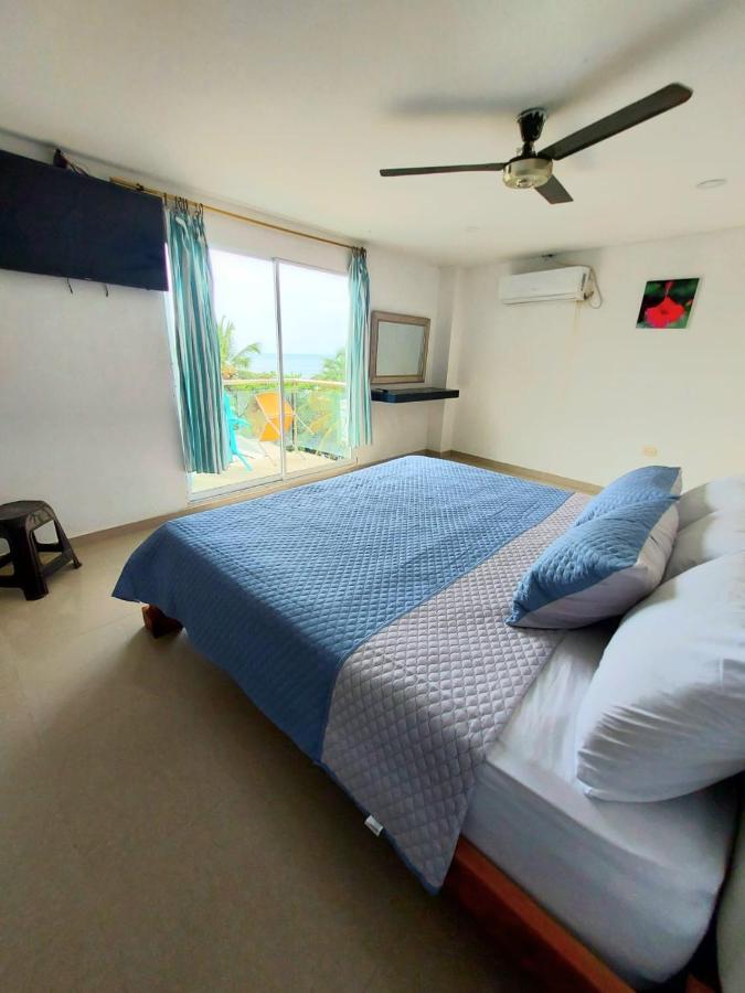 The Cantamar Beach Hostel Santa Marta  Exteriör bild
