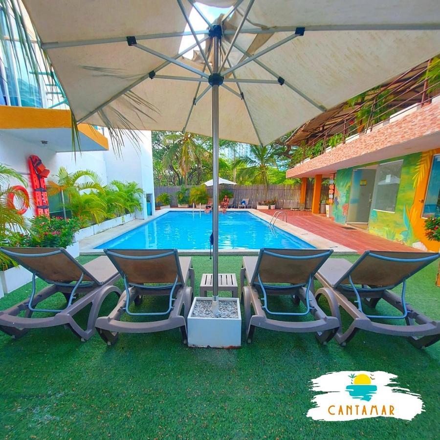 The Cantamar Beach Hostel Santa Marta  Exteriör bild