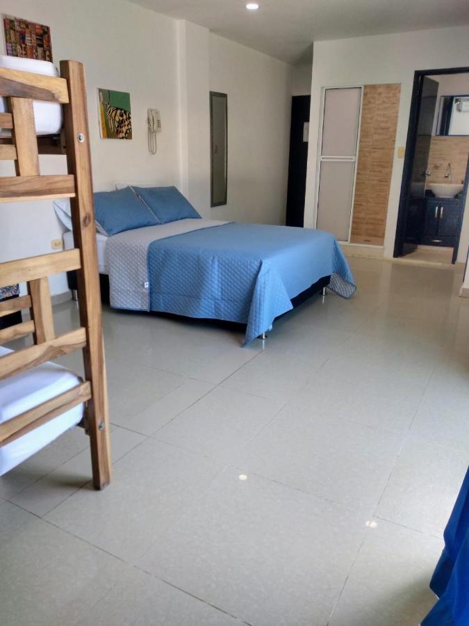 The Cantamar Beach Hostel Santa Marta  Exteriör bild
