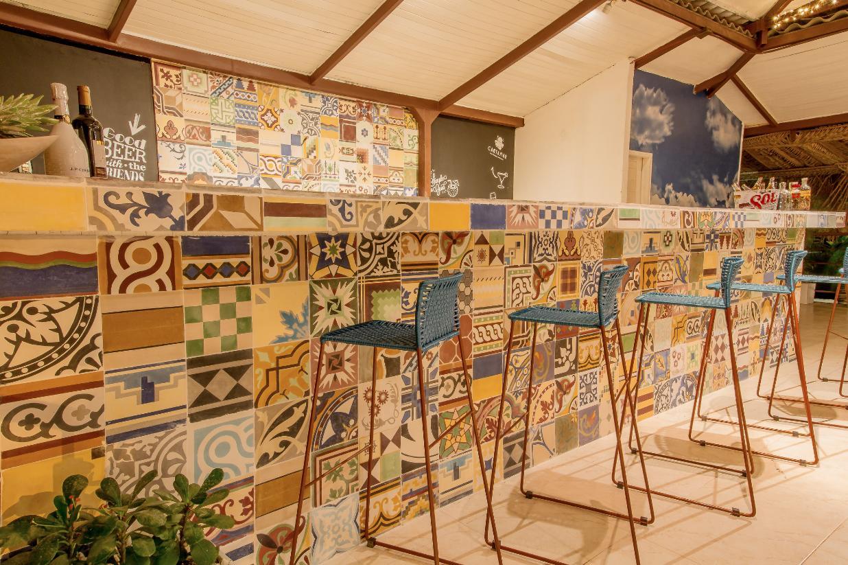 The Cantamar Beach Hostel Santa Marta  Exteriör bild