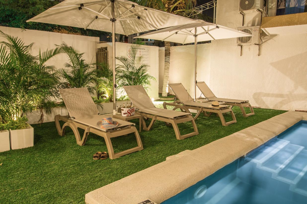 The Cantamar Beach Hostel Santa Marta  Exteriör bild
