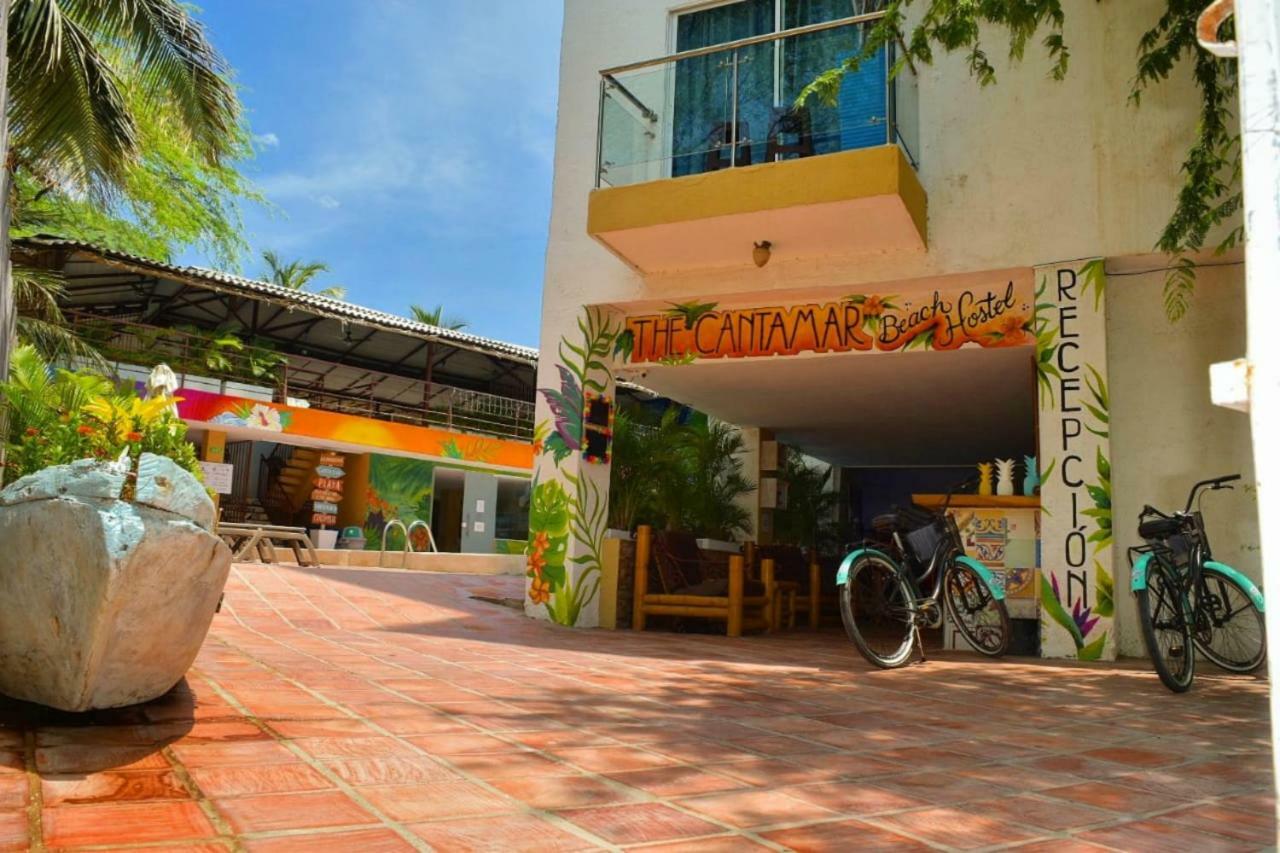 The Cantamar Beach Hostel Santa Marta  Exteriör bild