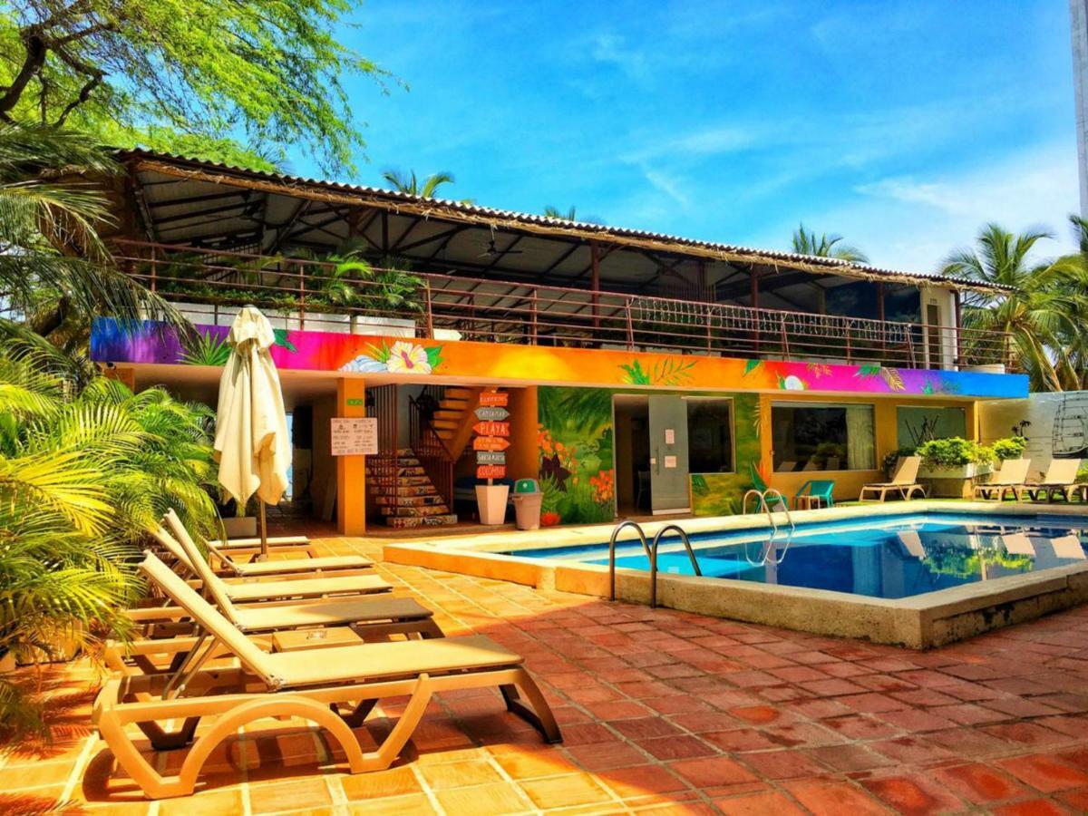 The Cantamar Beach Hostel Santa Marta  Exteriör bild